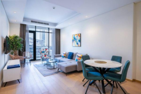 RH- Elevated Living, Modern 1BR Oasis at RP Heights walk away to Dubai Mall